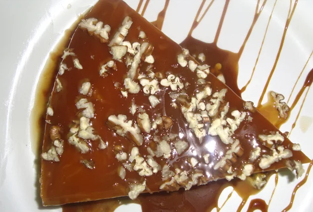 Flan Cajeta y Nuez